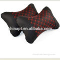 Auto decoration PU car headrest pillow neck pillow memory foam head pillow